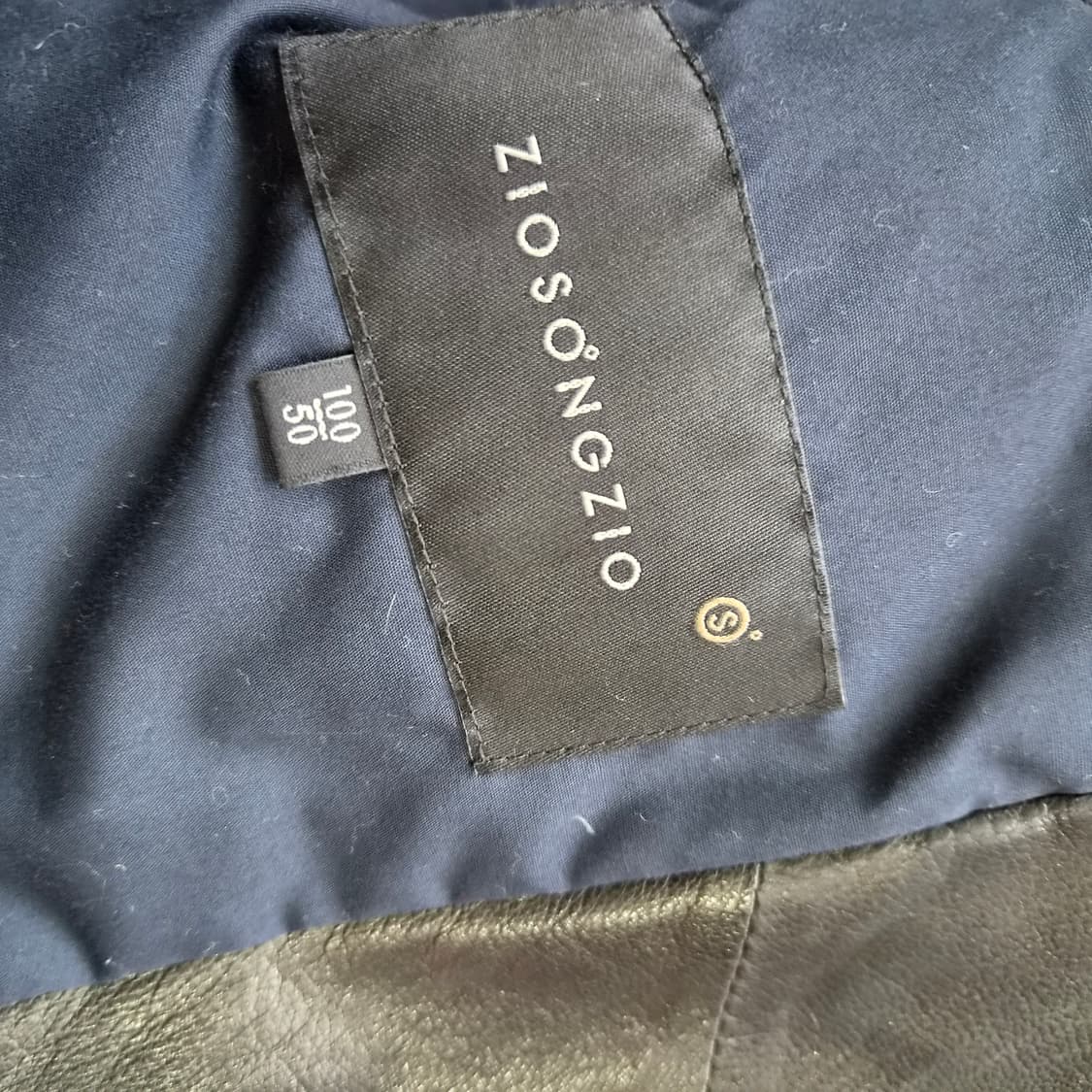 100) 지오송지오 양가죽 라이더자켓 송지오 양가죽자켓 상품이미지7