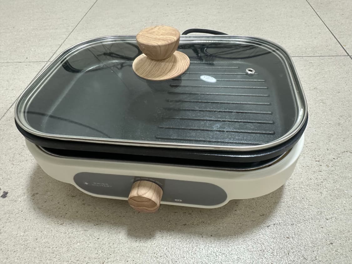 스위스밀리터리 미니 전기그릴 상품이미지1