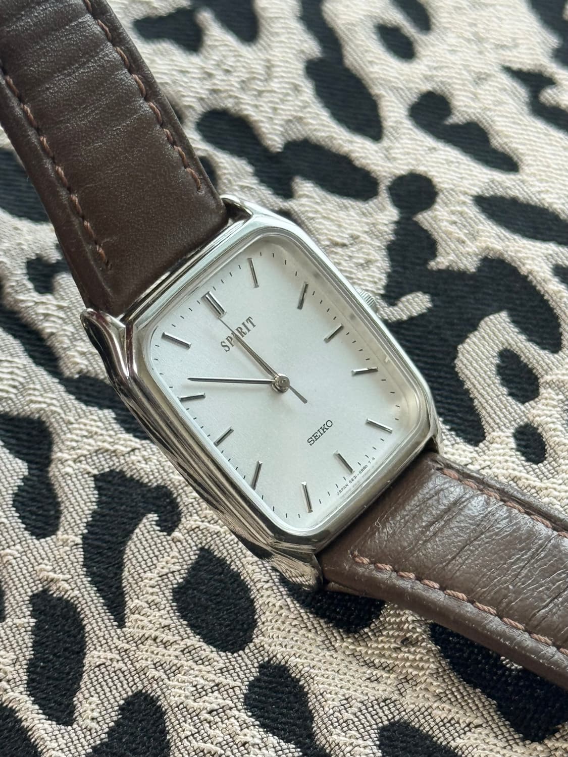 90s 빈티지 세이코 SPIRIT 쿼츠 상품이미지4