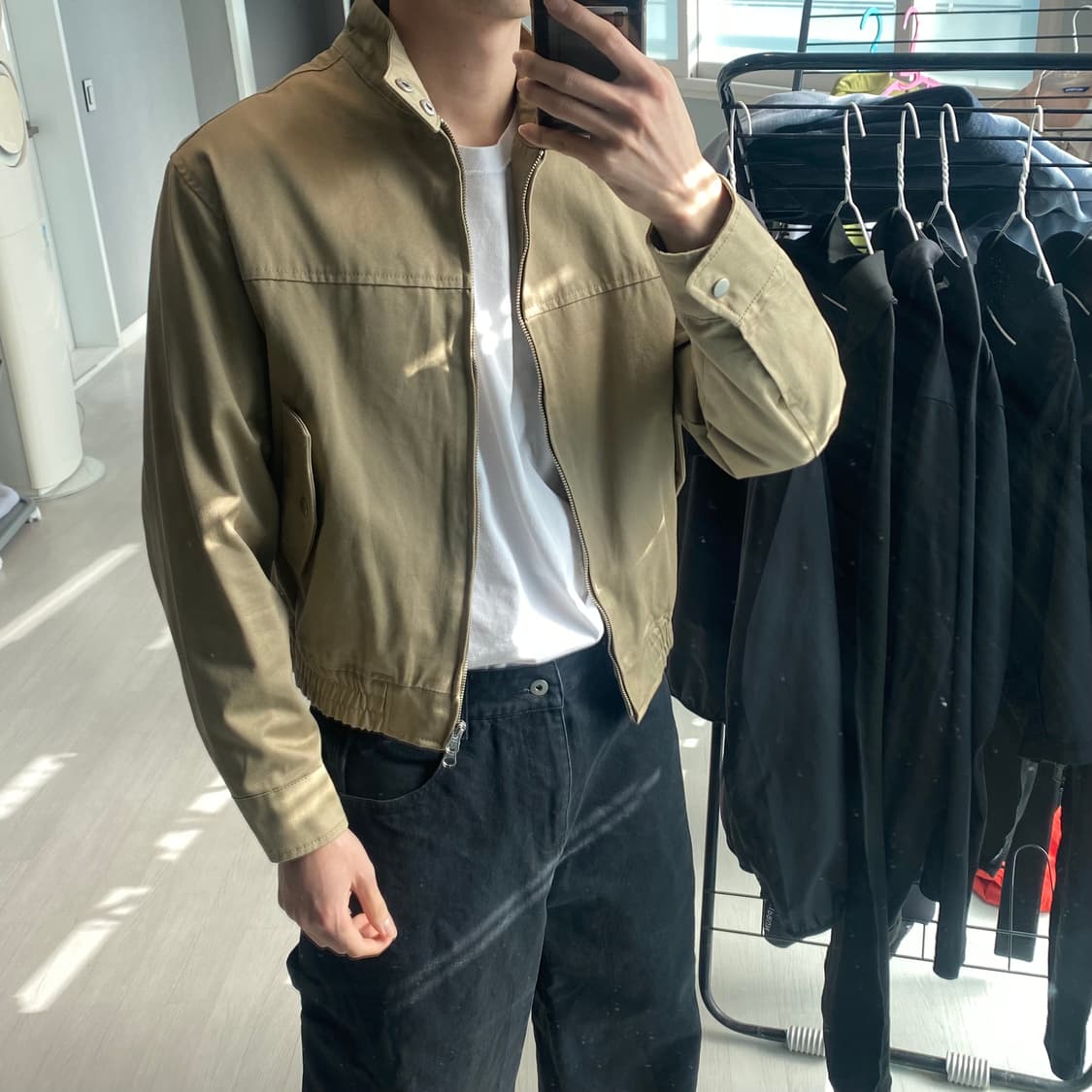 엑스컨테이너 헤링턴 코튼 자켓 M 상품이미지1