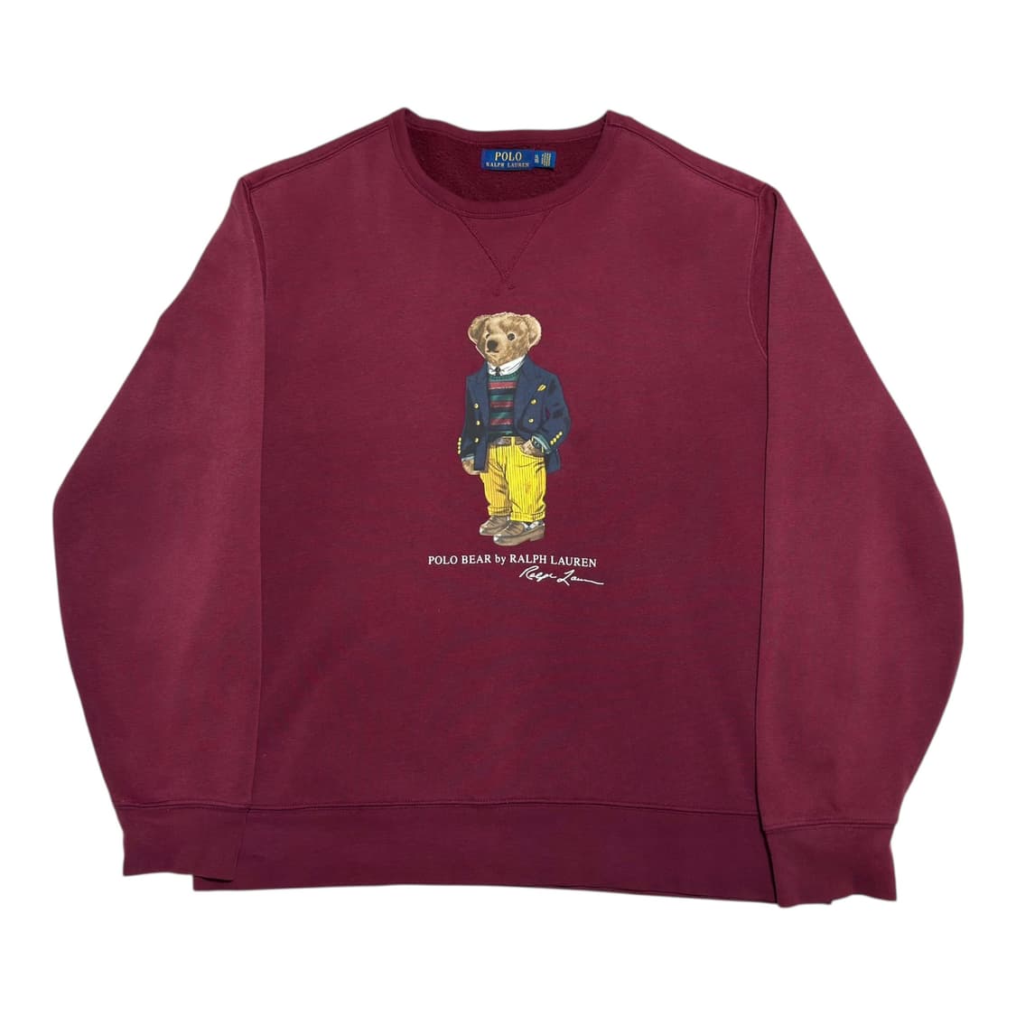 Polo Ralph Lauren 빅 폴로베어 프린팅 기모 맨투맨 상품이미지1