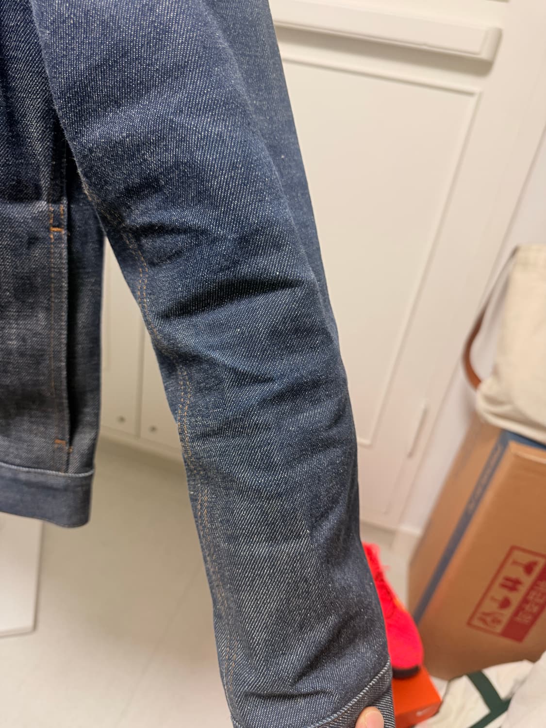 아페쎄 데님 자켓  상품이미지3