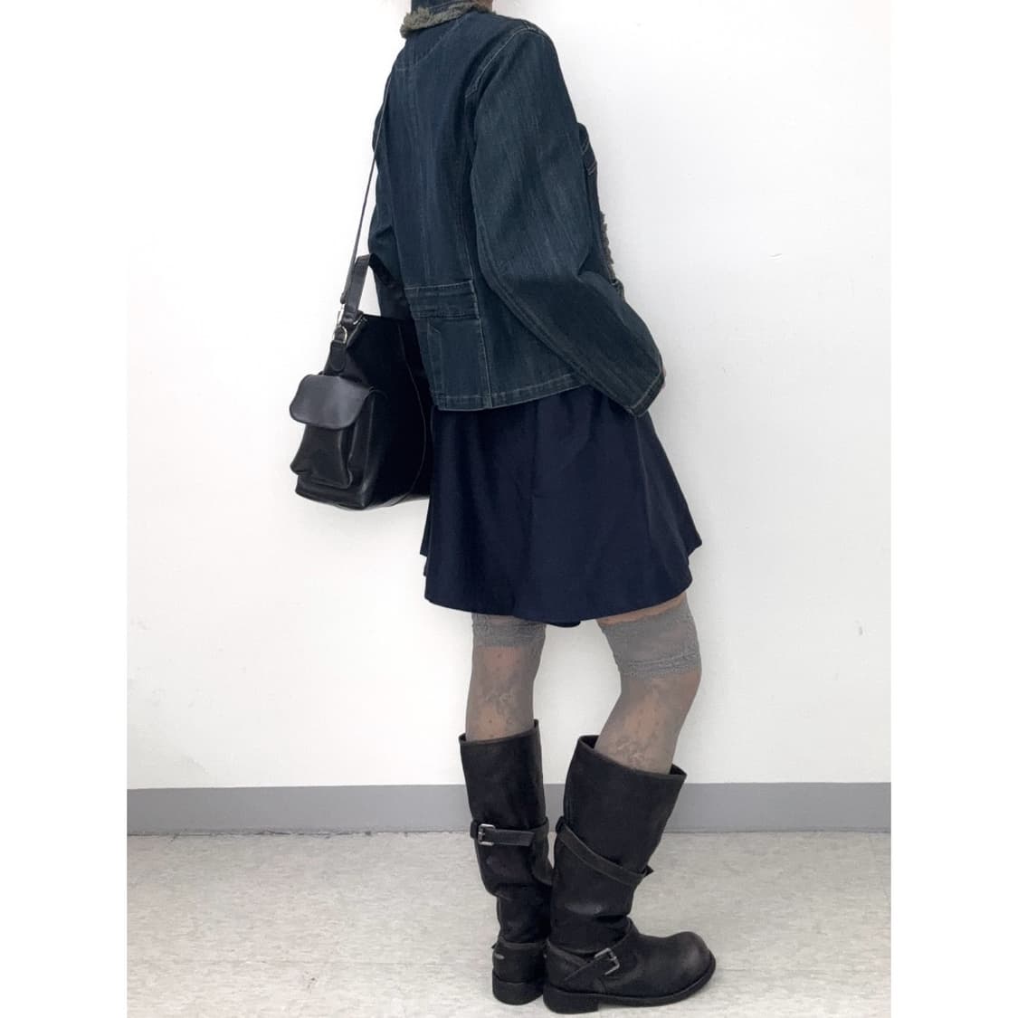 빈티지 데님 자켓 상품이미지4