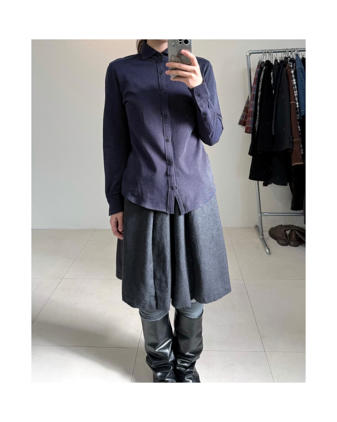 Joseph homme 도트 셔츠 상품이미지5