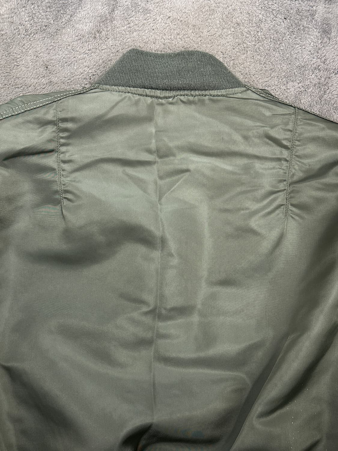 90s USAF Alpha 리버시블 MA-1 자켓 L 상품이미지6