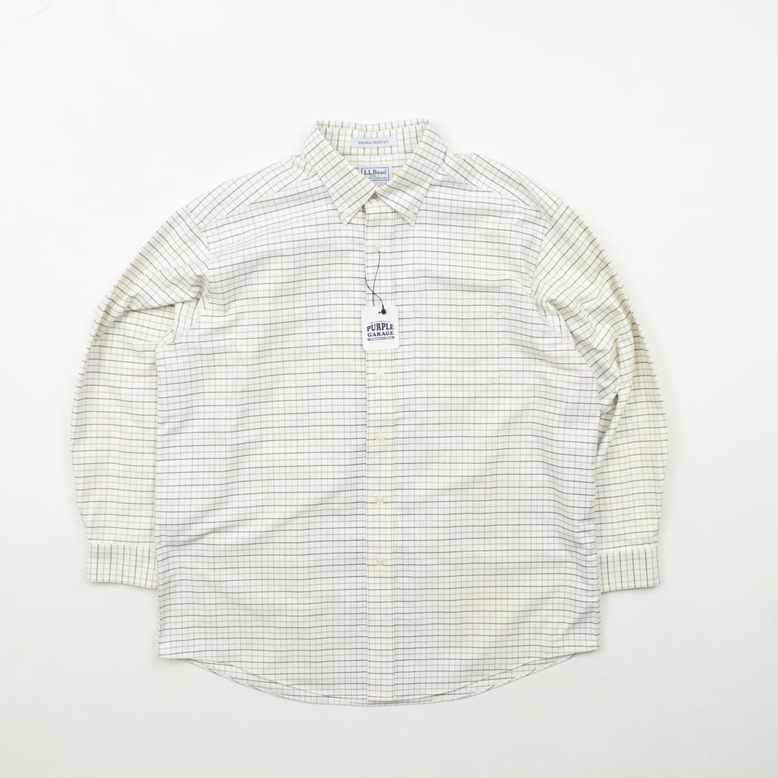엘엘빈 체크 셔츠 XL A1153 상품이미지1