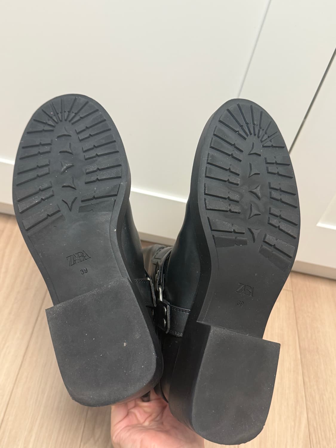 자라 플랫바이커 앵클 부츠 상품이미지7