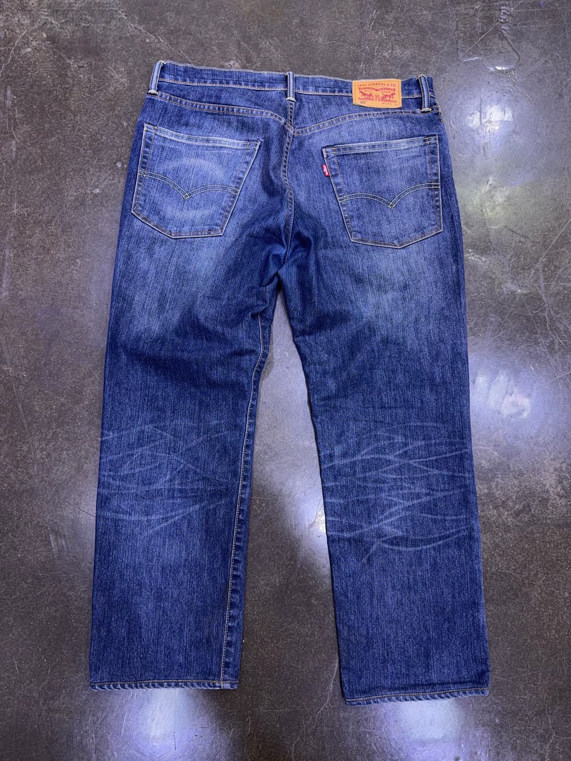 리바이스 502 테이퍼드핏 빈티지 워싱 데님팬츠 36 상품이미지2