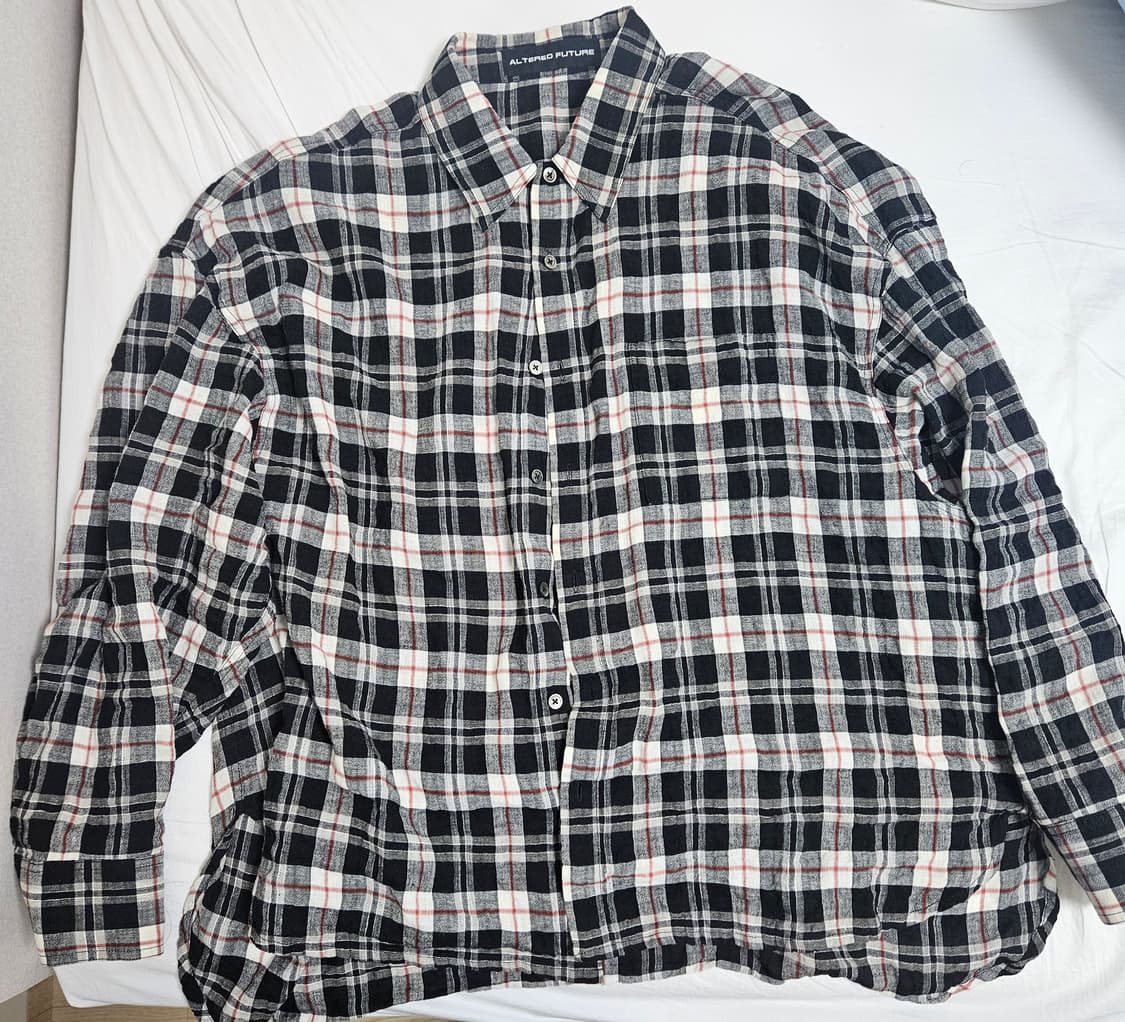 [AF1]얼터드퓨처 COP-OV-CKS-(A)v2 체크셔츠 상품이미지1