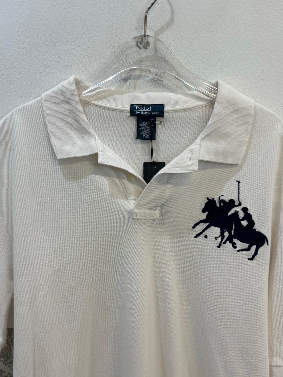Polo Ralph Lauren White Big Fony Tee 상품이미지3