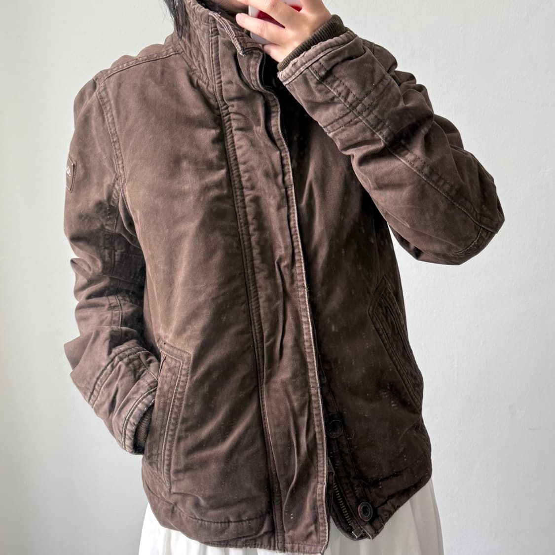 [M] 아베크롬비 앤 피치 하이넥 자켓 상품이미지1