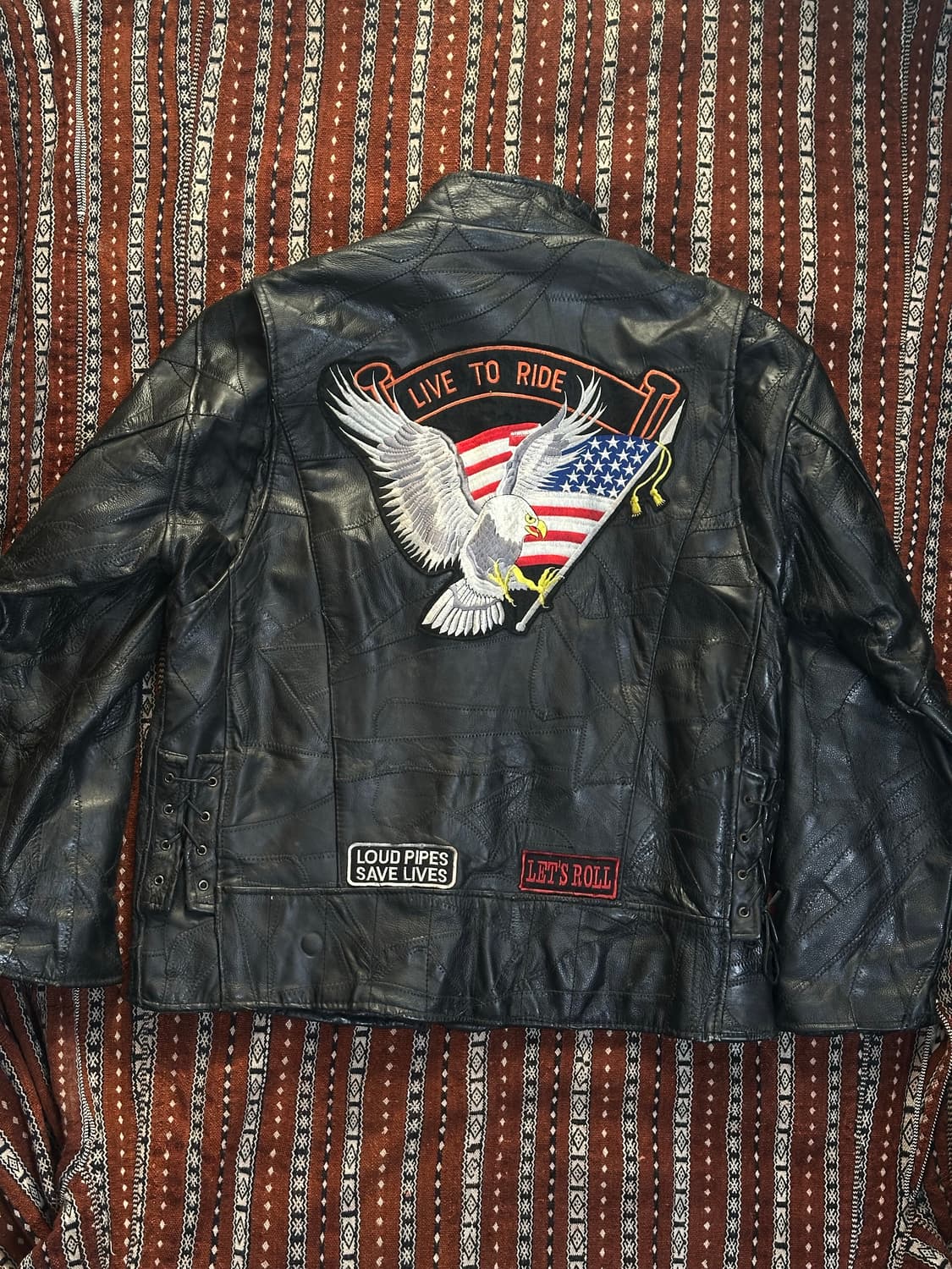 Diamond Plate 가죽 자켓 L 110 상품이미지1