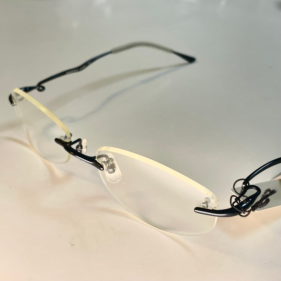 SHARAKU 일본의 하우스 브랜드 샤라쿠 사의 빈티지 무테 안경 상품이미지2