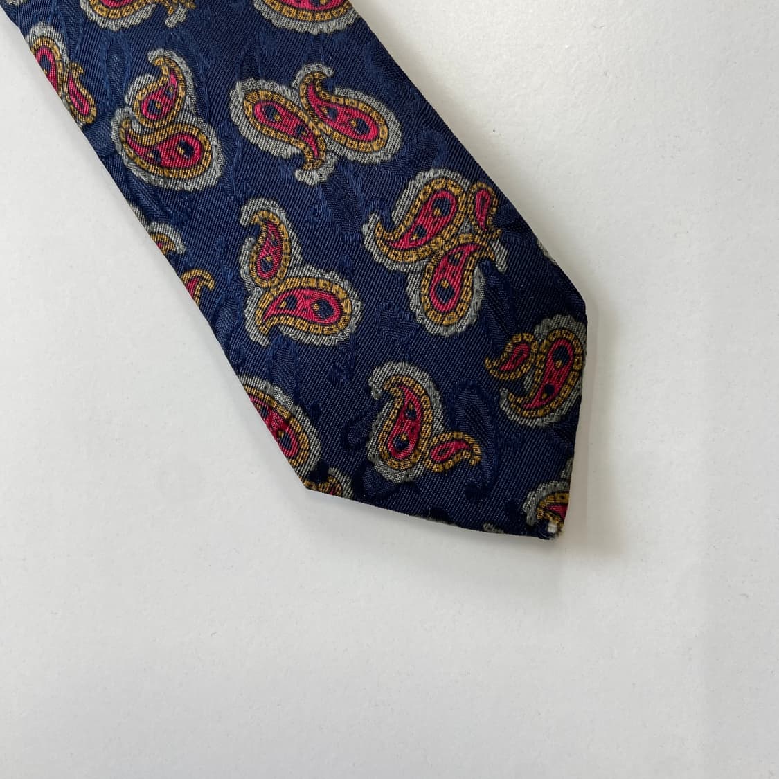 던힐(dunhill) 명품 정품 페이즐리 넥타이 상품이미지8