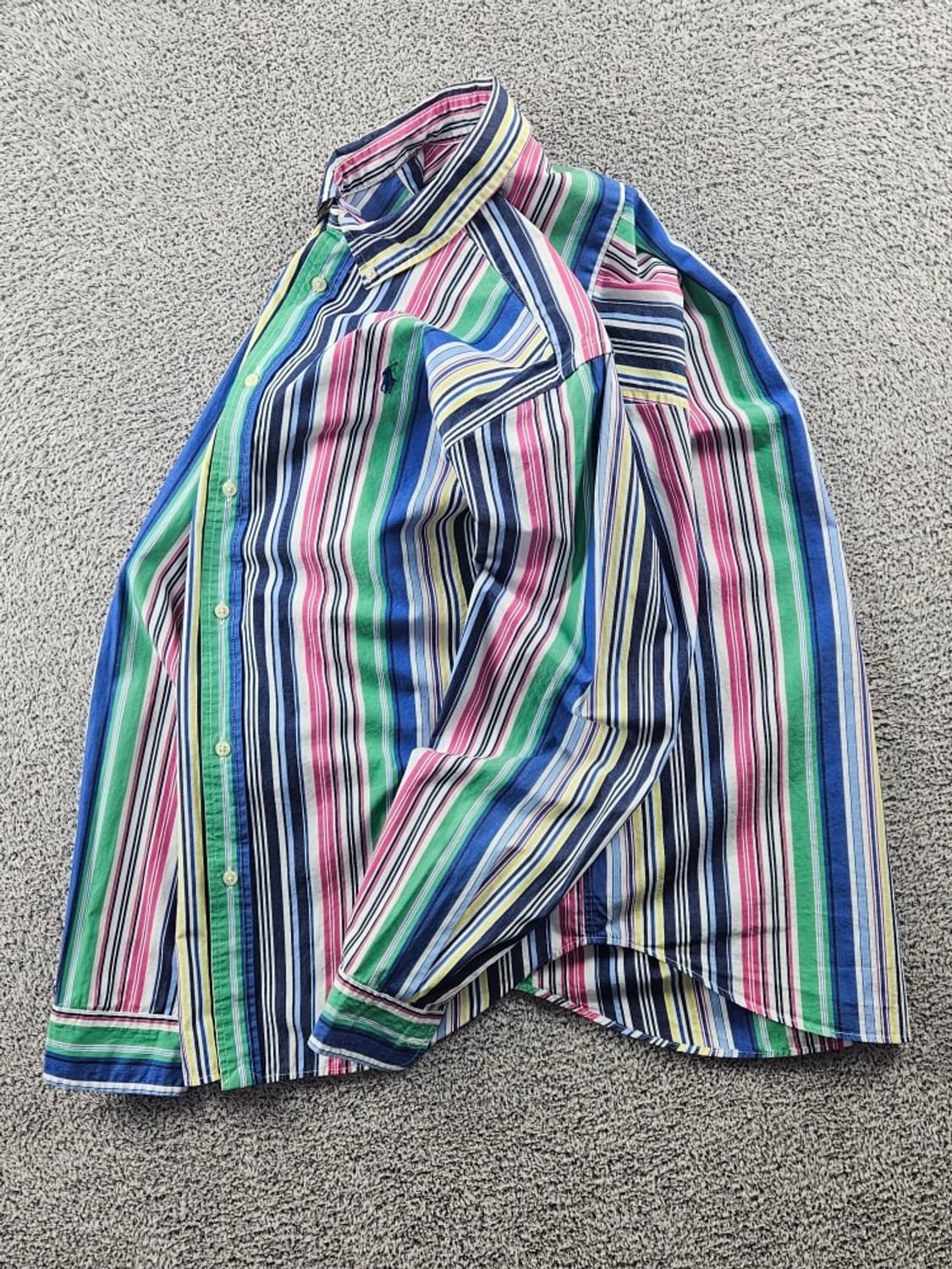 폴로랄프로렌 멀티컬러 스트라이프 패턴 셔츠 ( XL ) / 11027 상품이미지3