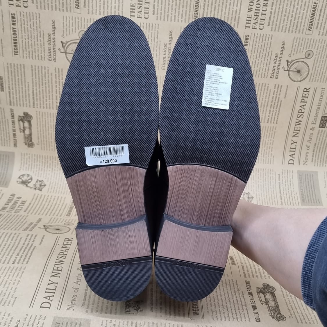 새상품 엘칸토 마쯔 남성로퍼275 상품이미지3