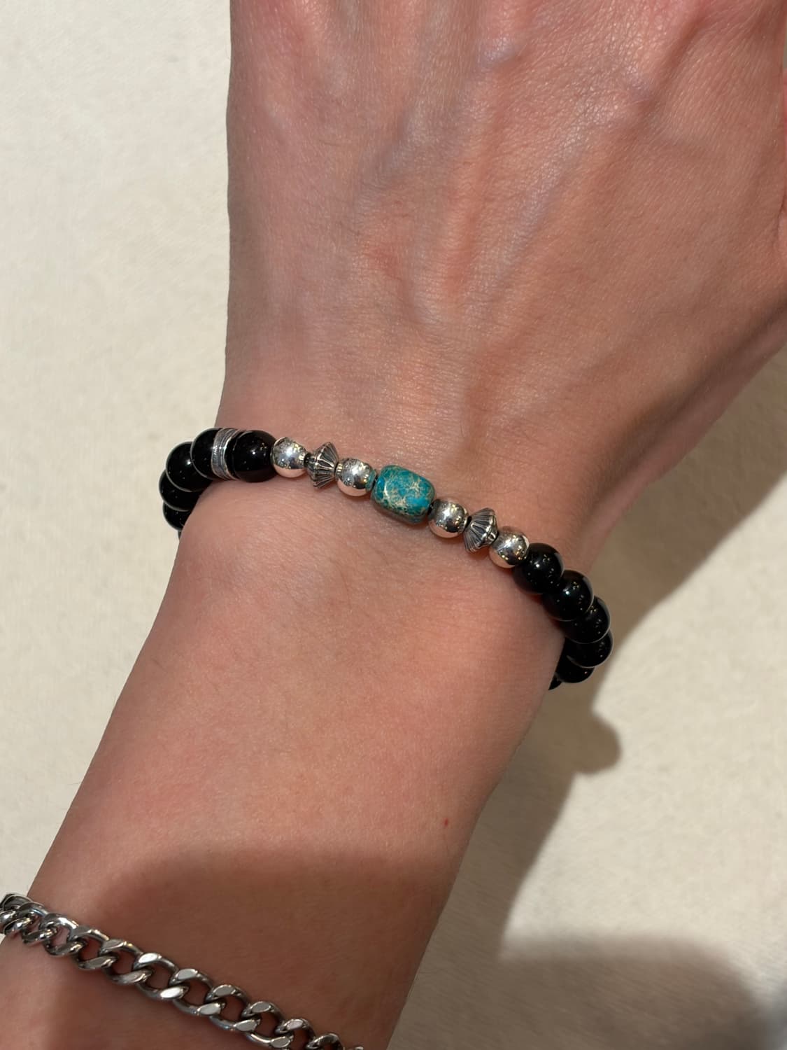 One & Only Black Onyx Turquoise Bracelet 상품이미지8