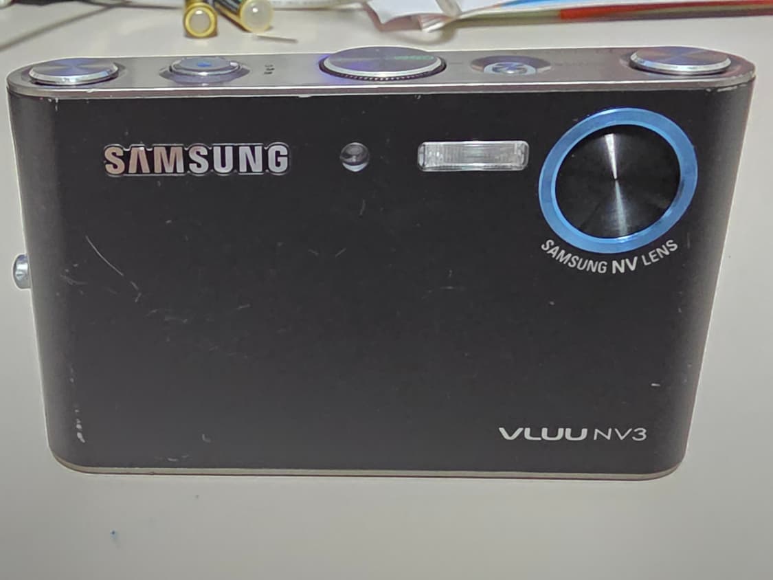 삼성 블루 NV3 빈티지 디지털카메라(하자) 상품이미지1