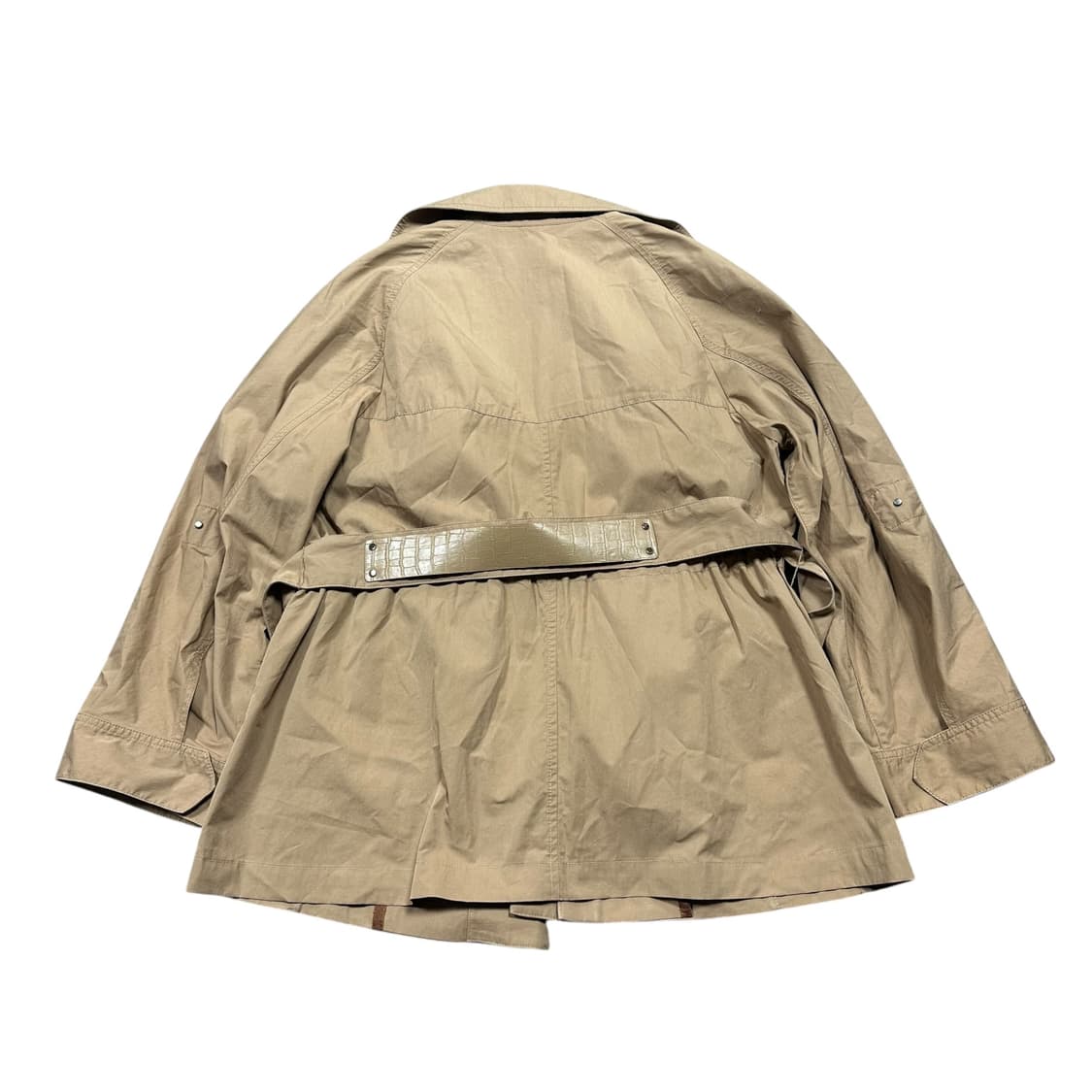 ✨ (바배) 타임 한섬 베이지 벨트 트렌치 코트 자켓 상품이미지3