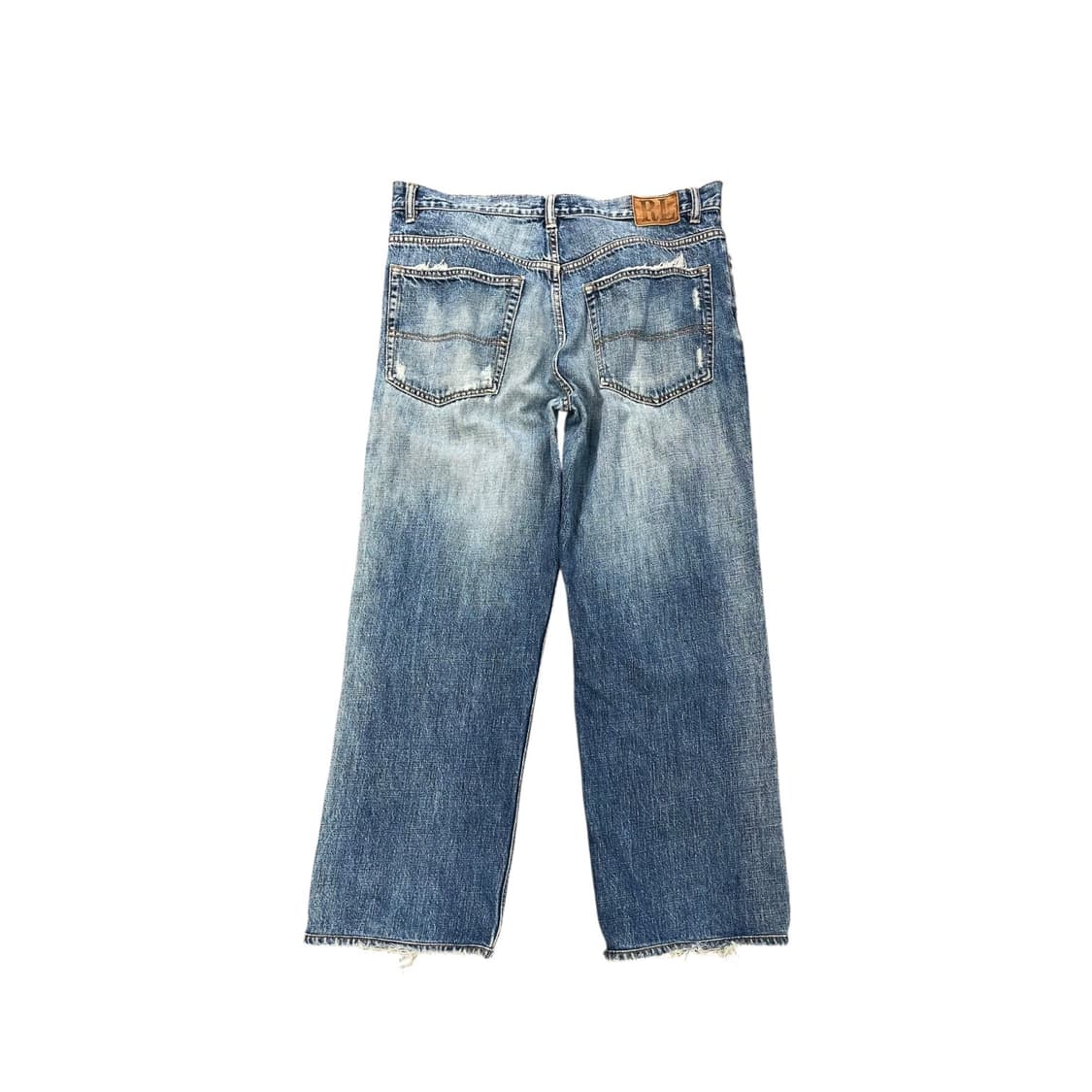 폴로 진스 드래곤 패치 와이드 데님팬츠 상품이미지3