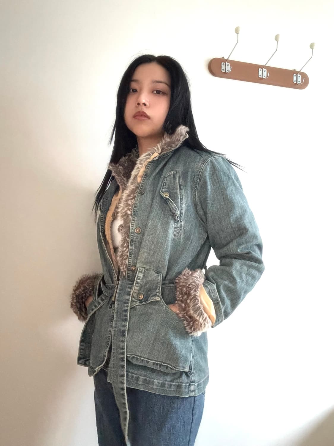 웨스턴 퍼 데님 자켓 상품이미지3