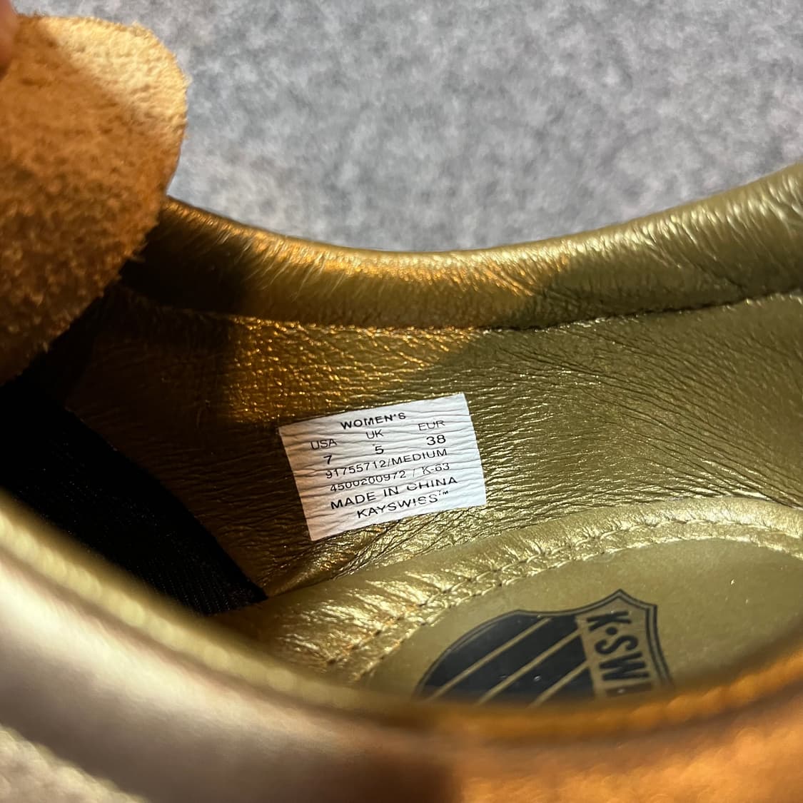 k-swiss eu38 sneakers  상품이미지4