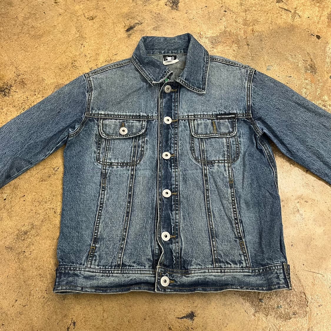 [정품/M] 돌체앤가바나 데님 청 자켓 b18 상품이미지3