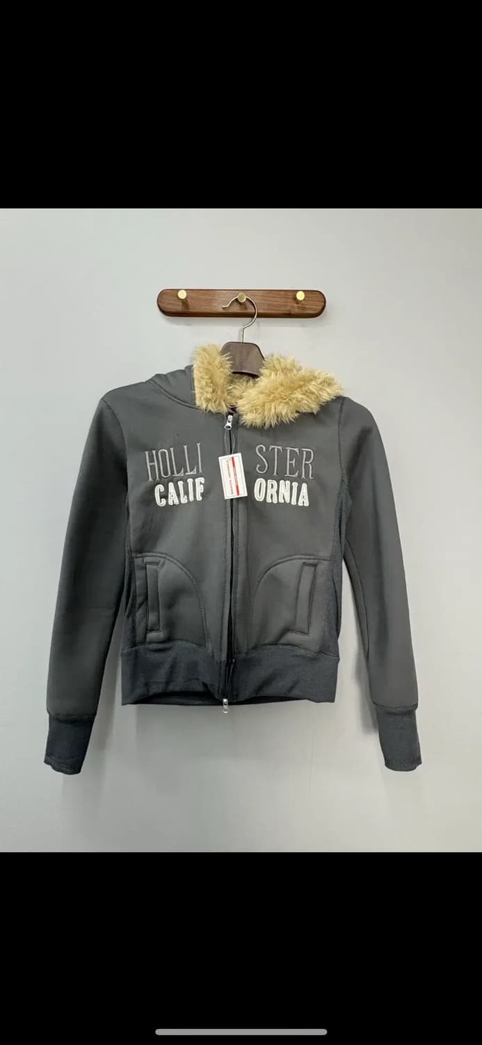 빈티지 y2k 스트릿 퍼 후드집업 H1416 상품이미지2