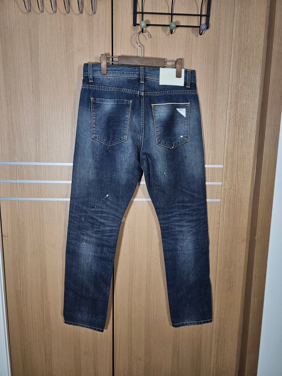 에스피오나지 페인팅 셀비지 데님팬츠/30-32 상품이미지2