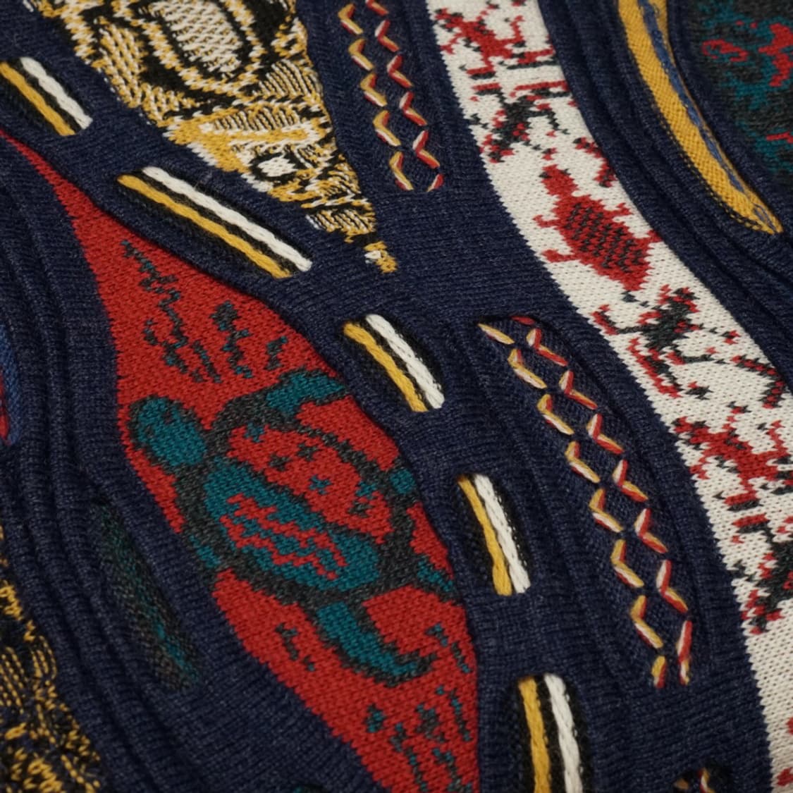 90s 오스트레일리아 Carlo 케이블 니트 상품이미지5