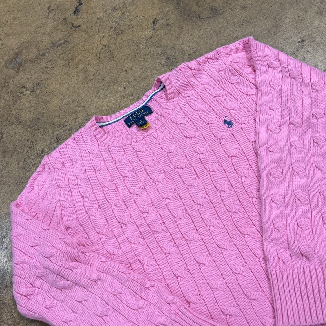 폴로 랄프로렌 핑크 니트 상품이미지1