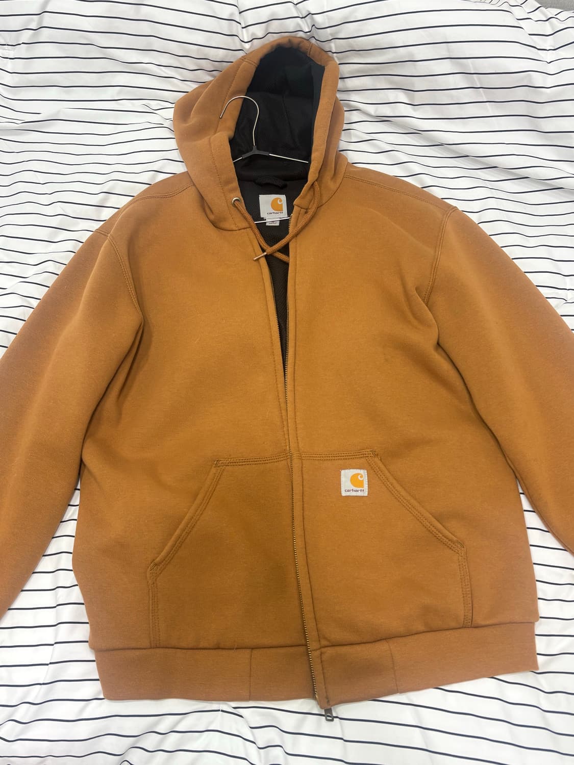 칼하트 브라운 후드집업 상품이미지1