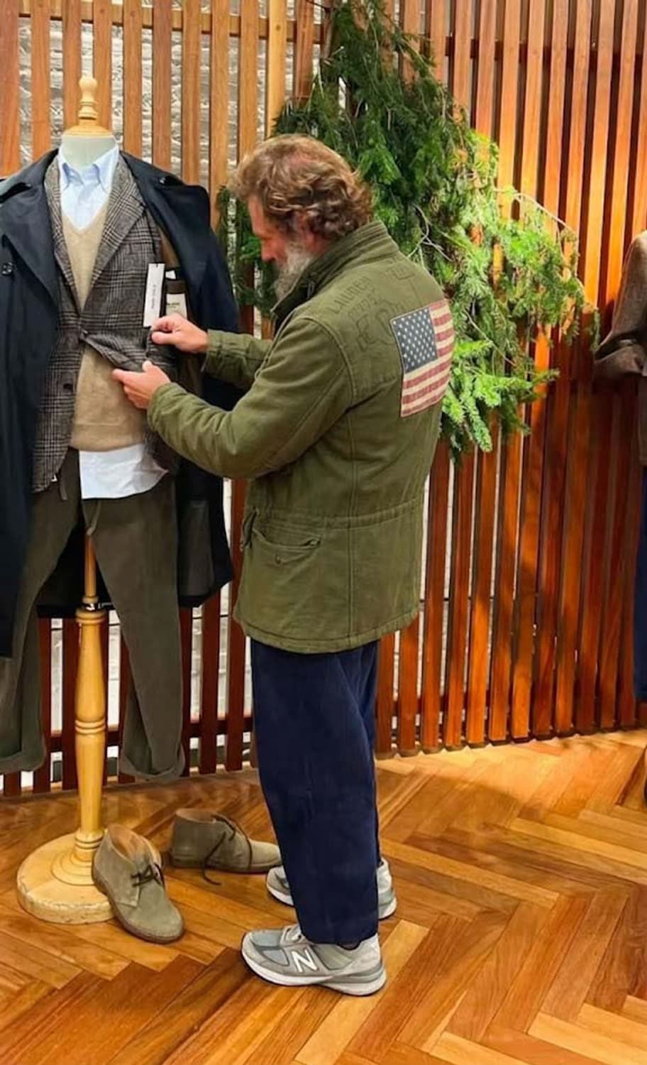 폴로 랄프로렌 올리브 플래그 패치워크 M-65 유틸리티 필드 자켓 상품이미지4