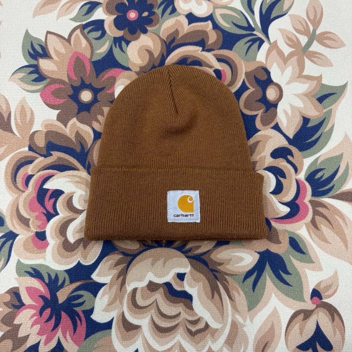 칼하트 Carhartt 베이직로고 비니(브라운) 상품이미지1