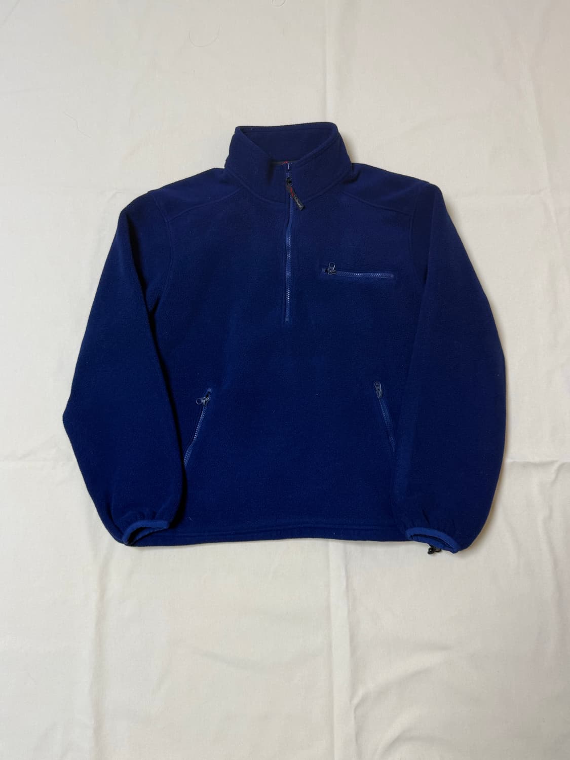 엘엘빈 헤비 플리스 풀오버 네이비 80s 상품이미지1