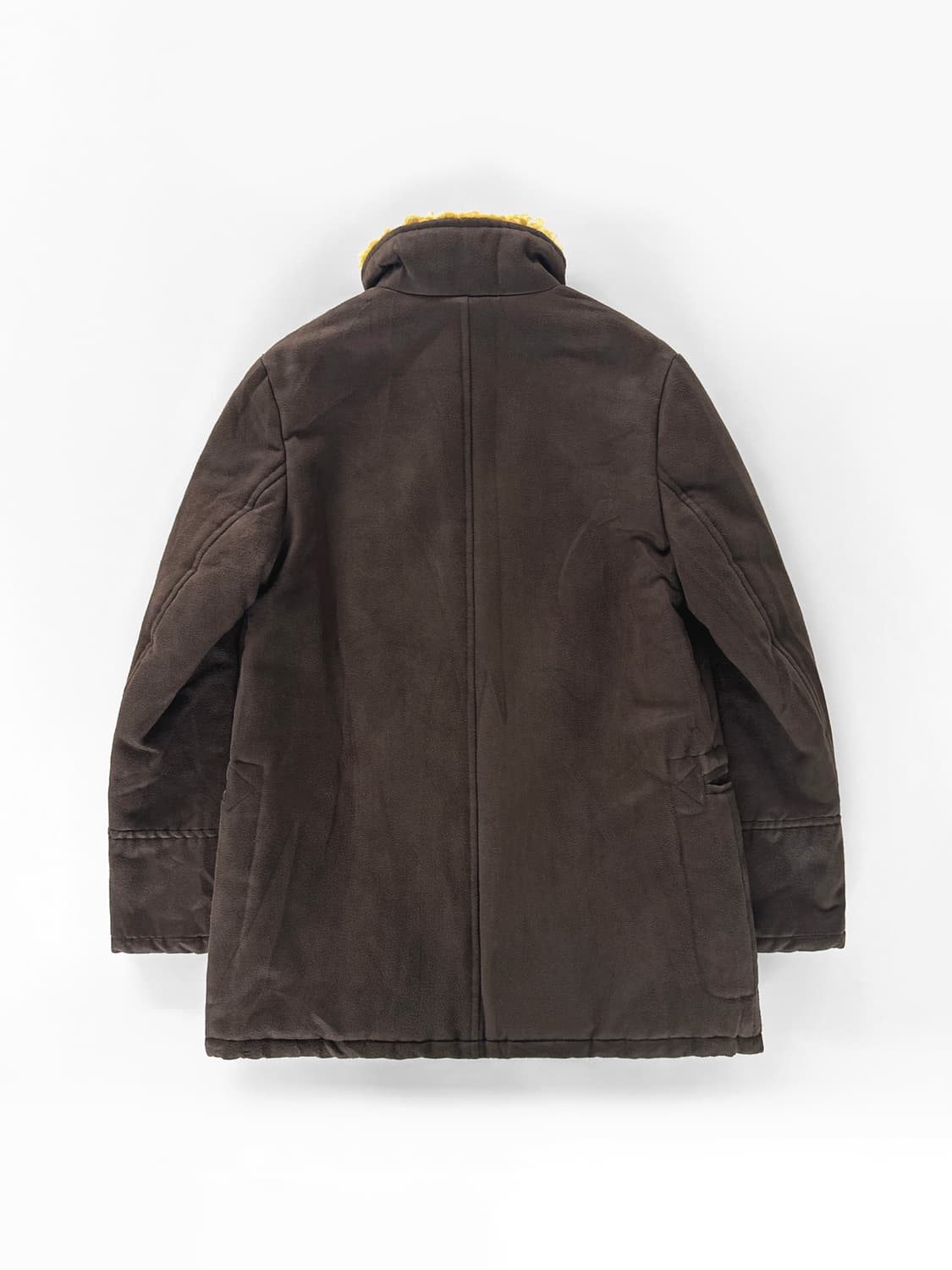 00s 스나오 쿠와하라 퍼 카라 집 업 코트 상품이미지2