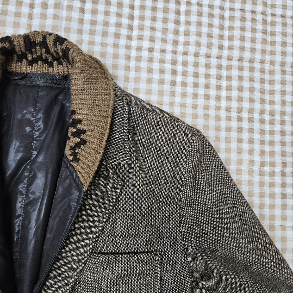 자라 모직 블레이저 자켓 남자100 상품이미지3