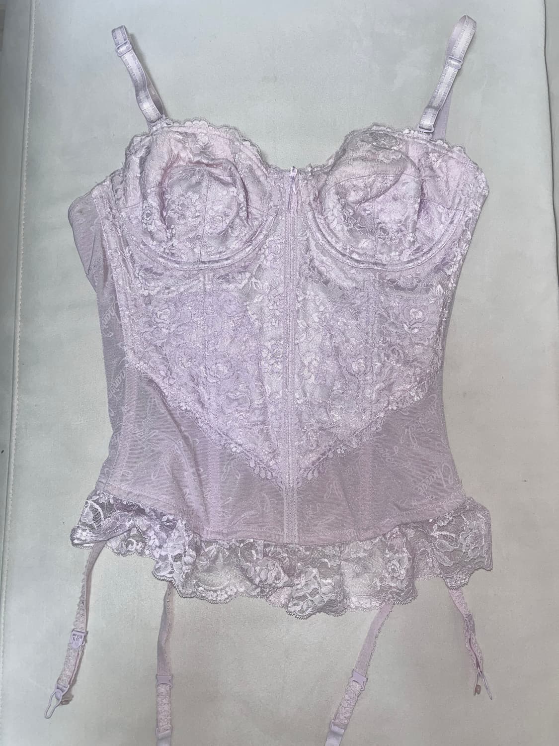 핑크 라벤더 레이스 코르셋 히메갸루 상품이미지1