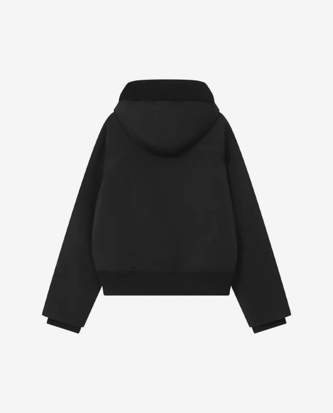 Wellon bomber jacket BLACK 상품이미지2