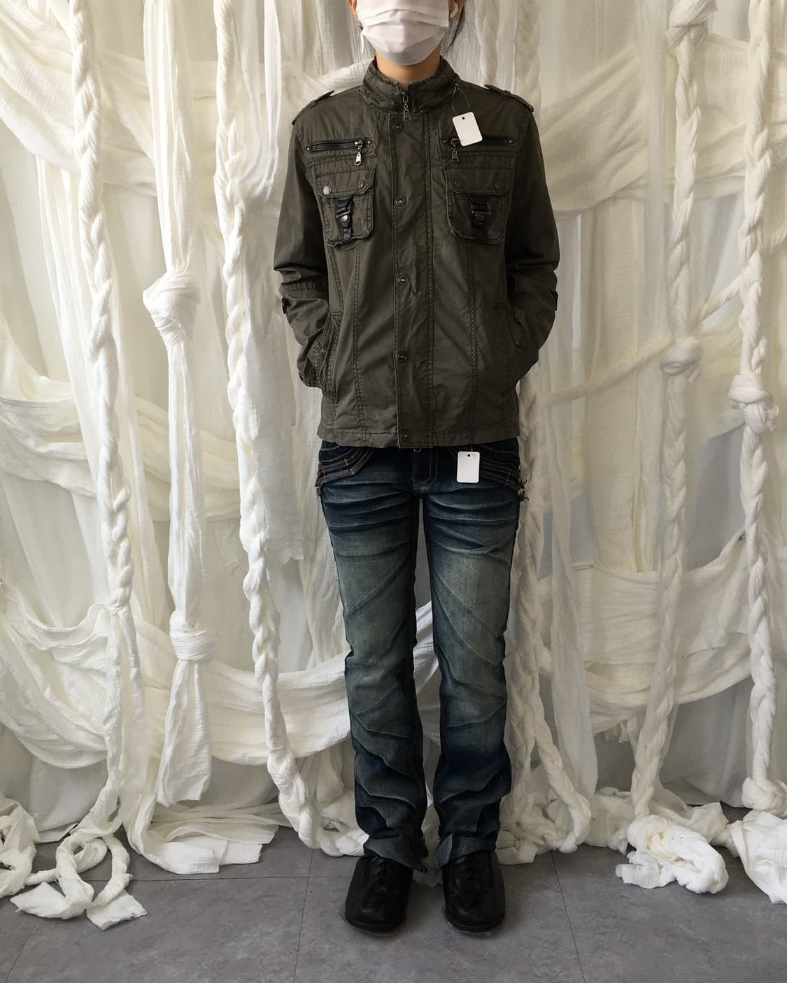 Pocket point high neck jacket 상품이미지8