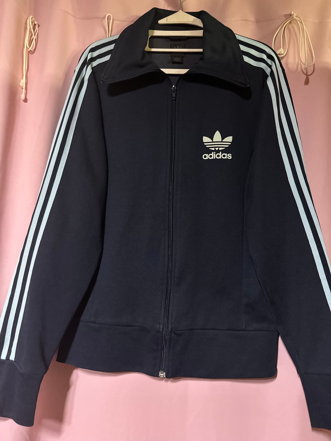 아디다스져지 아디다스 유로파 네이비 하늘 트랙탑 불꽃져지 파이어버드 희귀 상품이미지2