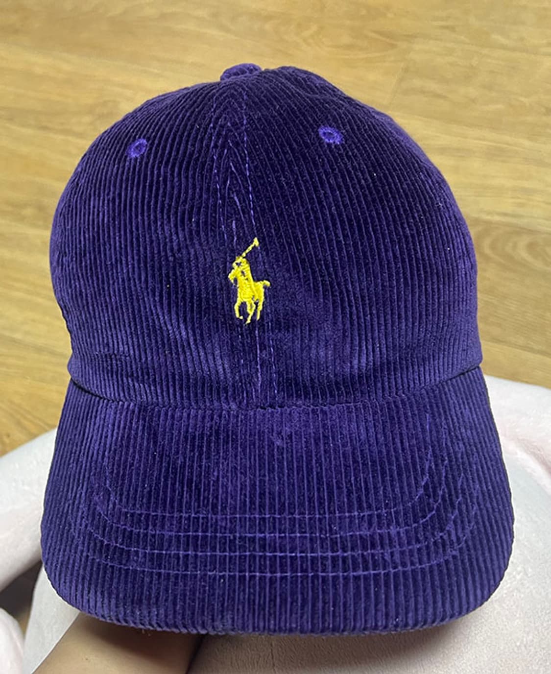 POLO 폴로 코듀로이 볼캡 모자 가죽 프리 남녀공용 캐주얼  상품이미지1