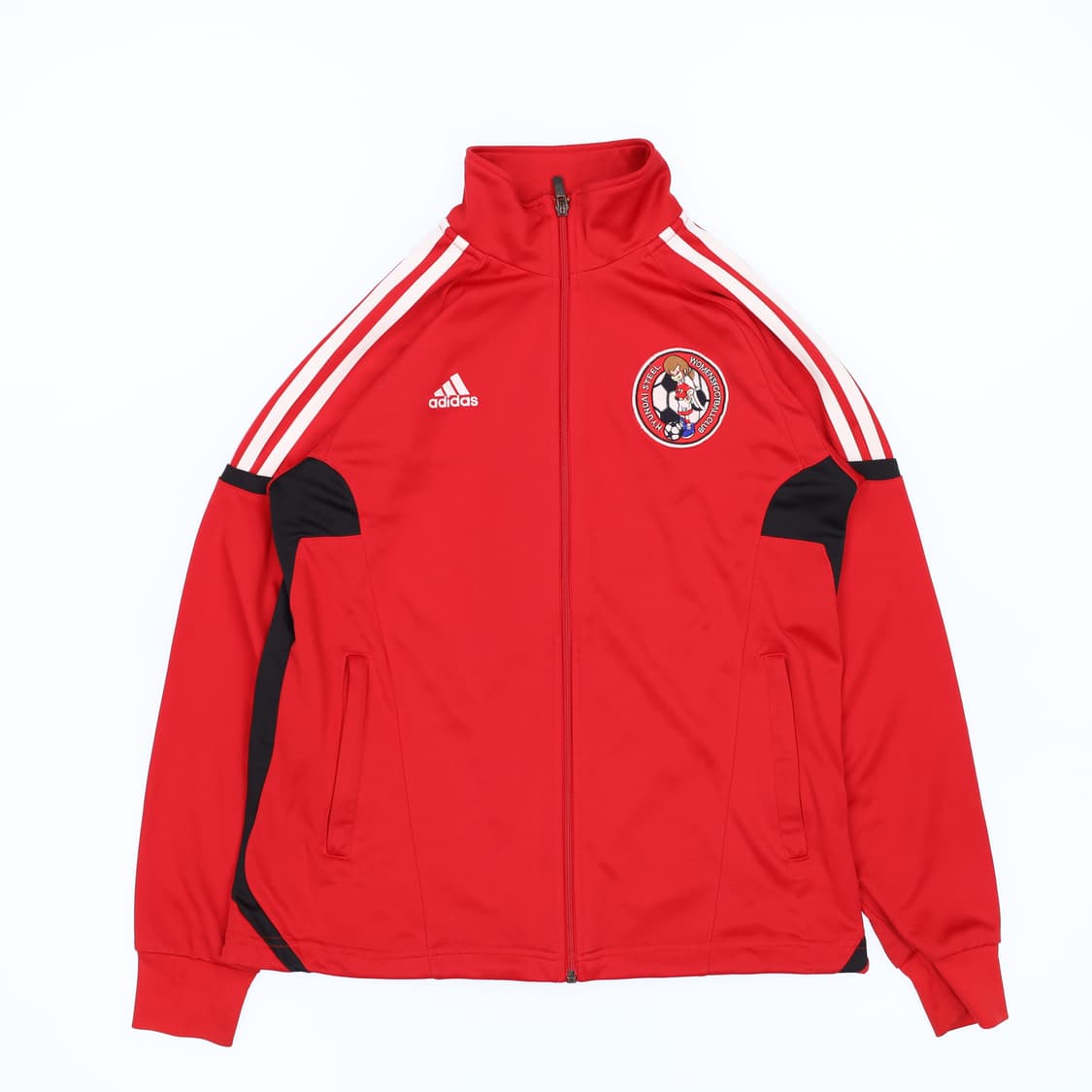 [85] 아디다스 여성 현대제철 K리그 축구 트랙탑 저지 집업 0114J 상품이미지1