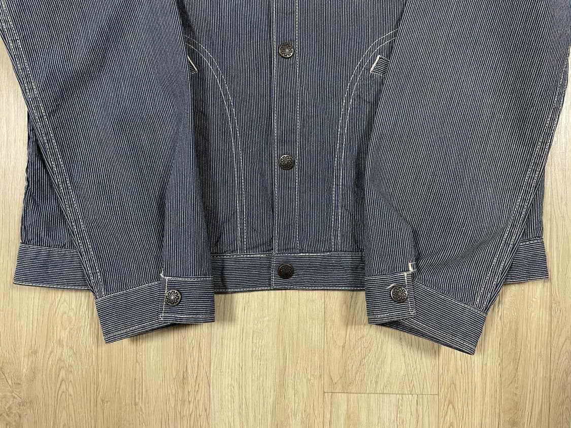 95~100) RRL동일모델 50's 복각 써니스포츠 히코리자켓(일본제) 상품이미지9