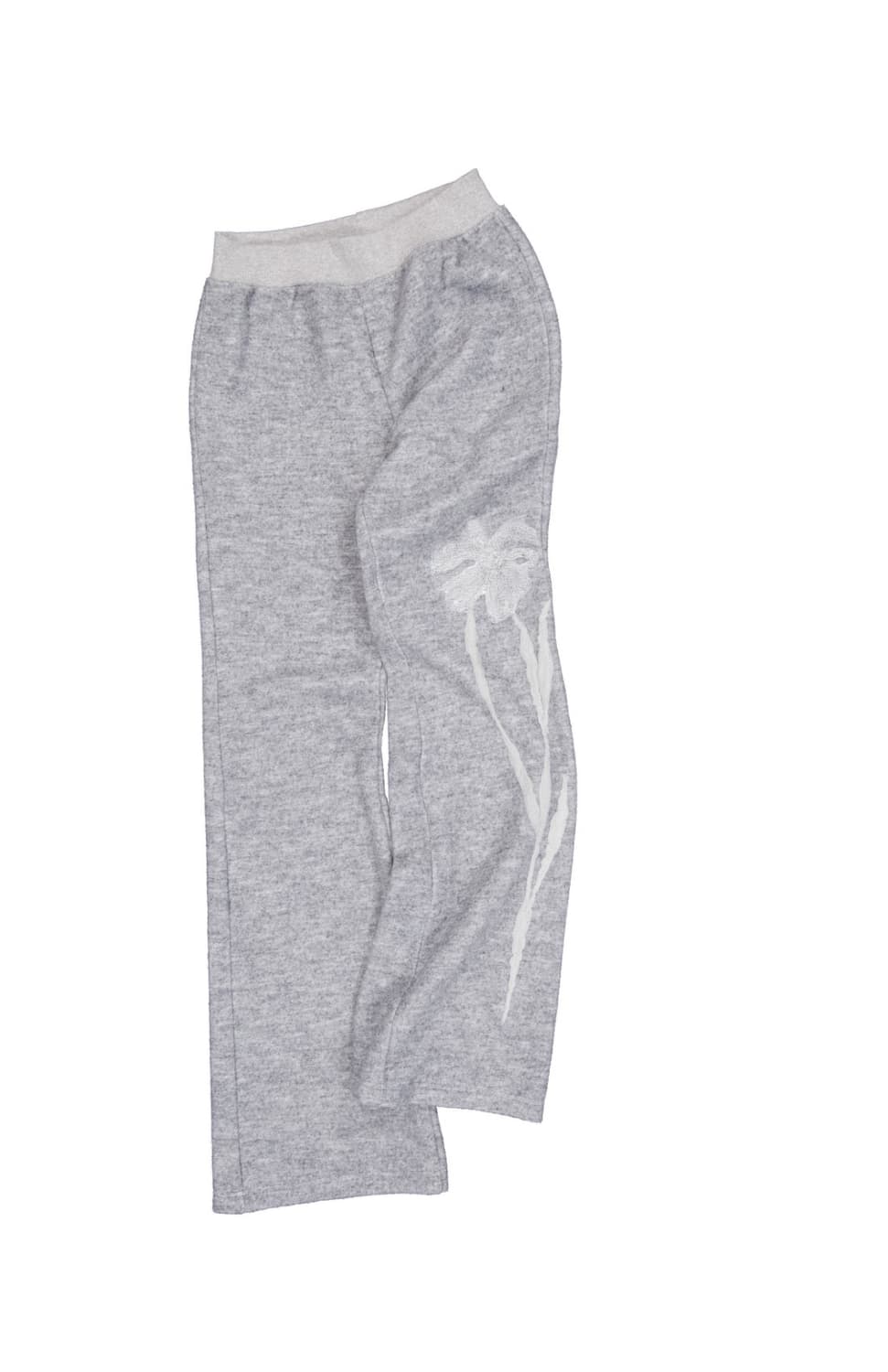 felt flower pants_melange 상품이미지1