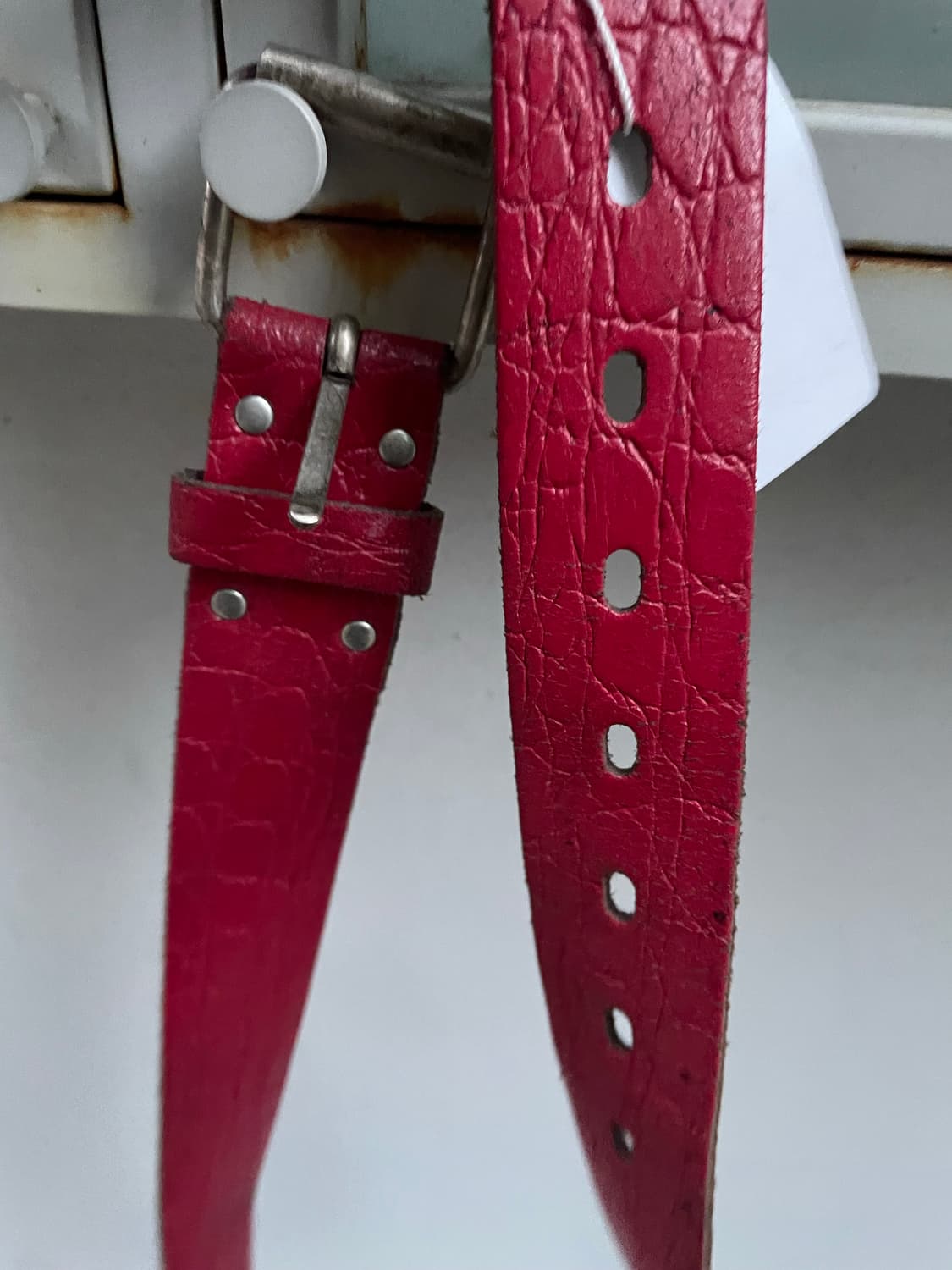 빈티지 펑크 리얼레더 벨트 상품이미지2