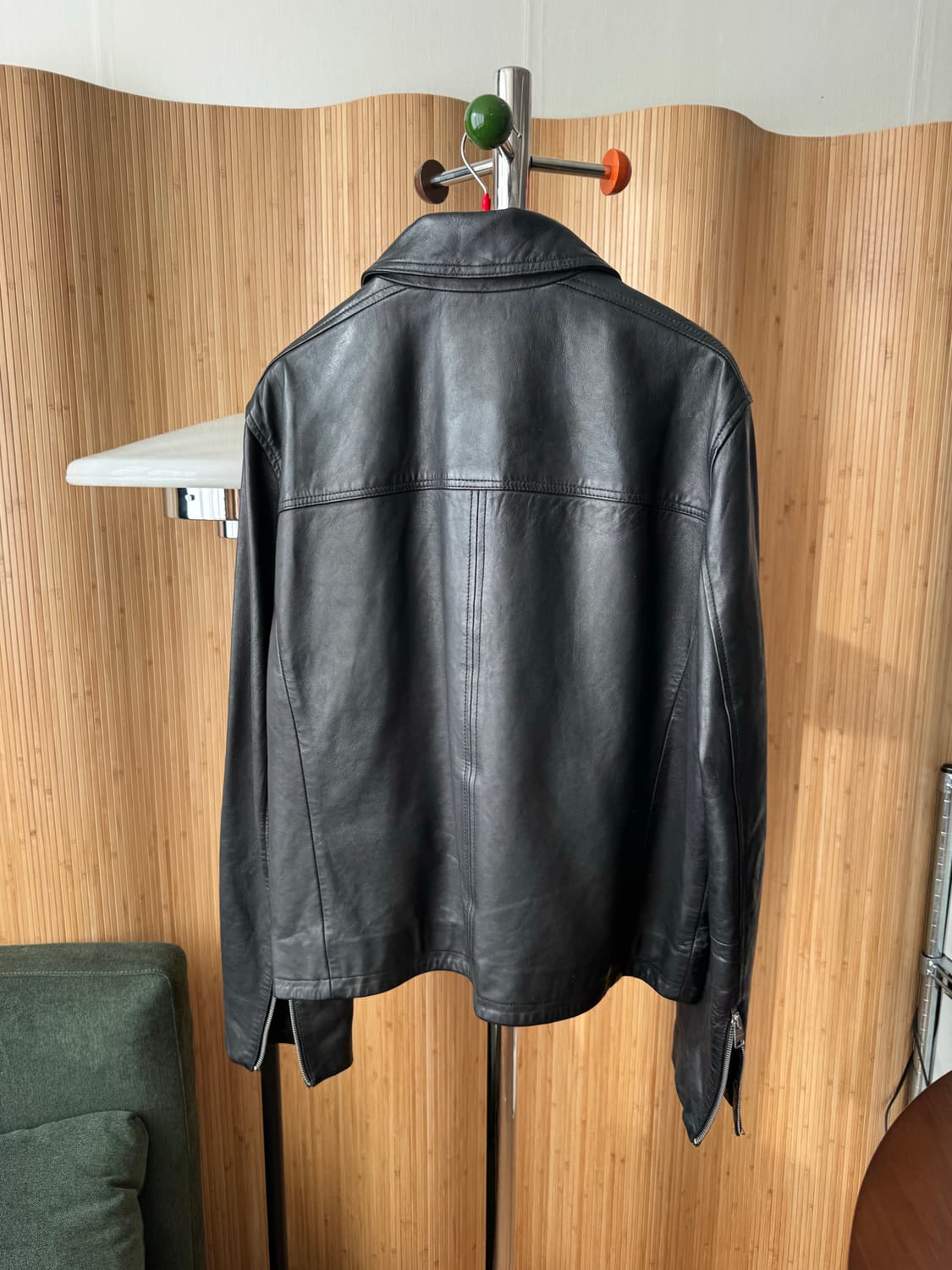 올세인츠(AllSaints) 양가죽 자켓 XL - 상태 최상 상품이미지3