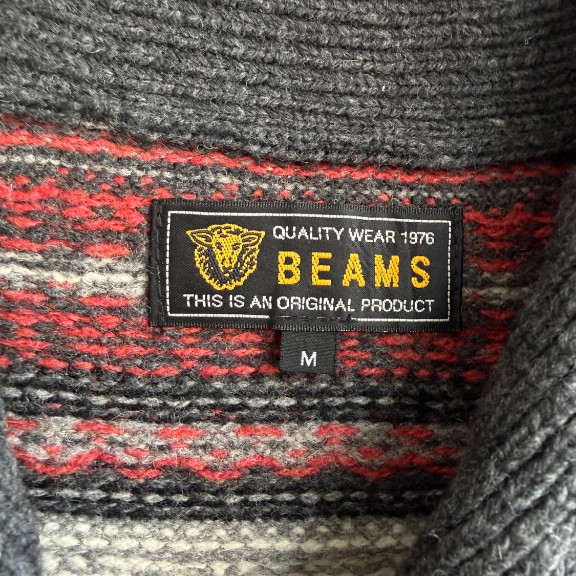 빔즈 페어아일 스웨터 가디건 상품이미지5