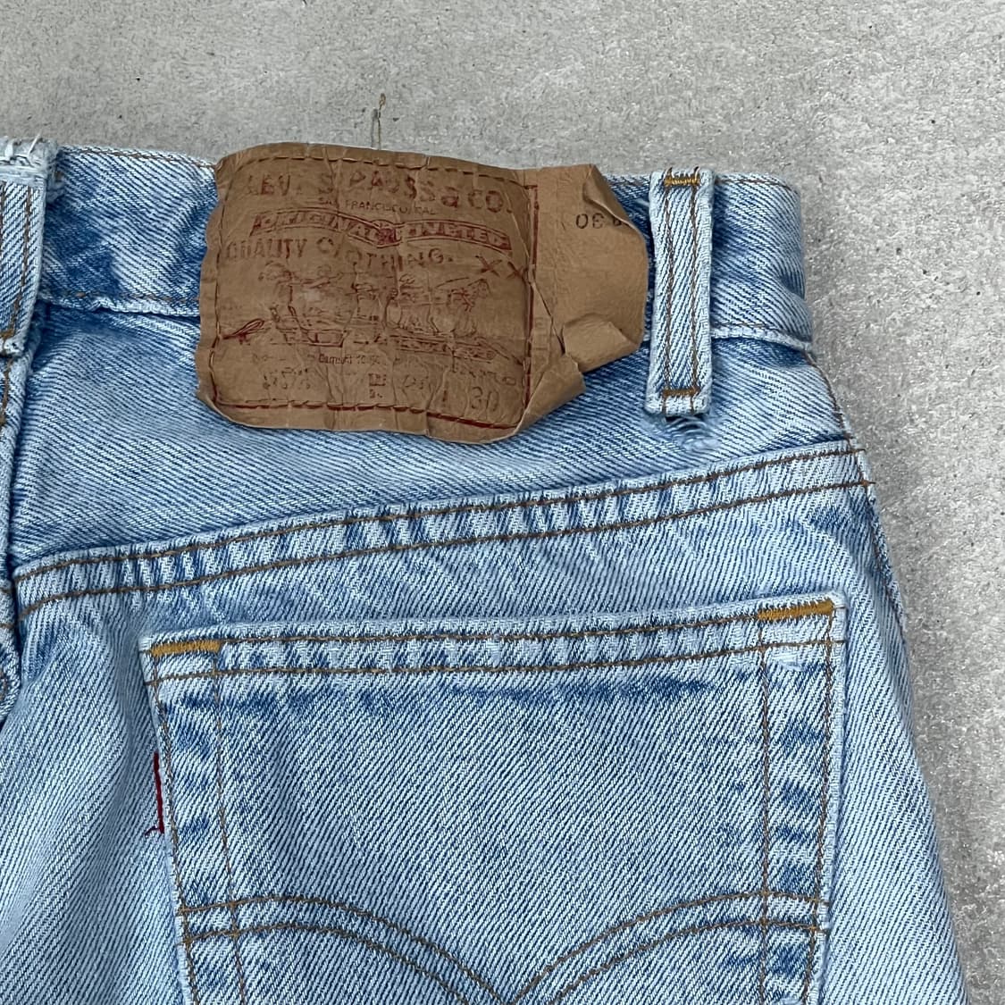 usa 리바이스 501 데님팬츠 s08987 상품이미지8