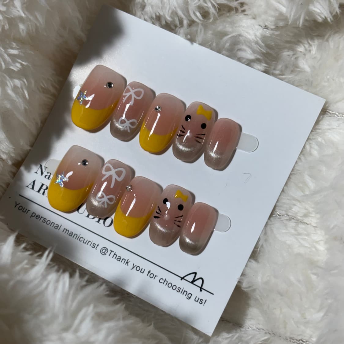 네일팁 M 사이즈 10개 일괄 상품이미지10